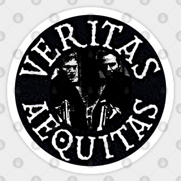 Veritas - Aequitas Saints Tribute Sticker by chilangopride